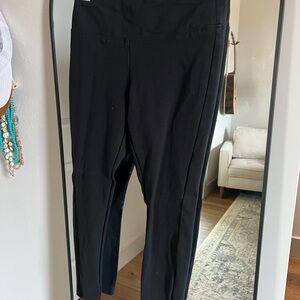 Women's Black Pants low rise leggings comfortable for work